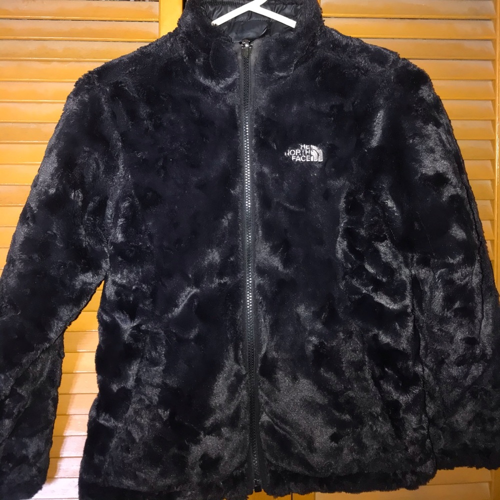 North face reversible coat